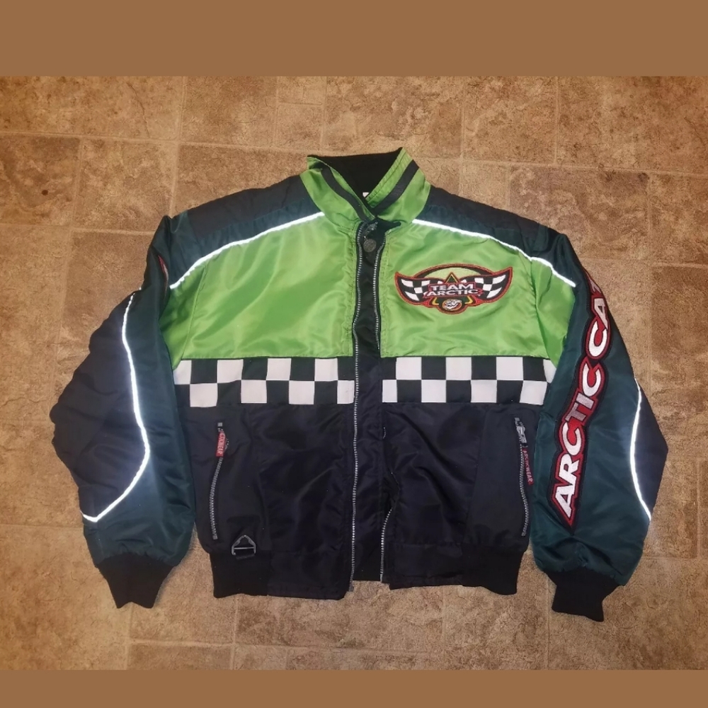 Arctic cat snowmobile jacket with liner medium